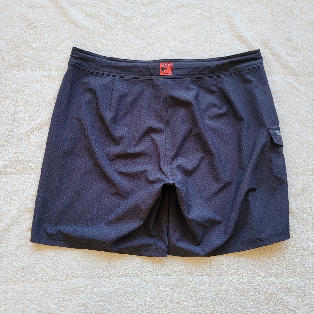 Maui Rippers Tapa Black 9" Classic Boardshort - Picture 3 of 4